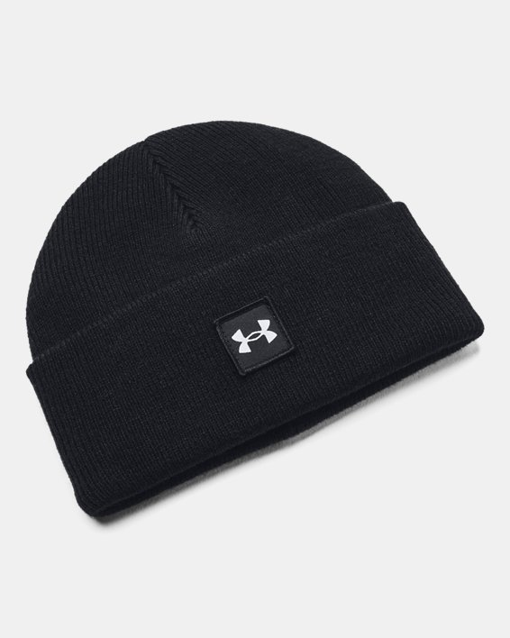 Men's UA Halftime Shallow Cuff Beanie in Black image number 0